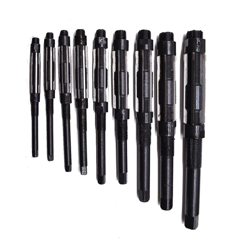 DURAFORCE 9 pcs Adjustable Hand Reamers H4-H12,11.75-29.5mm Set PREMIUM QUALITY