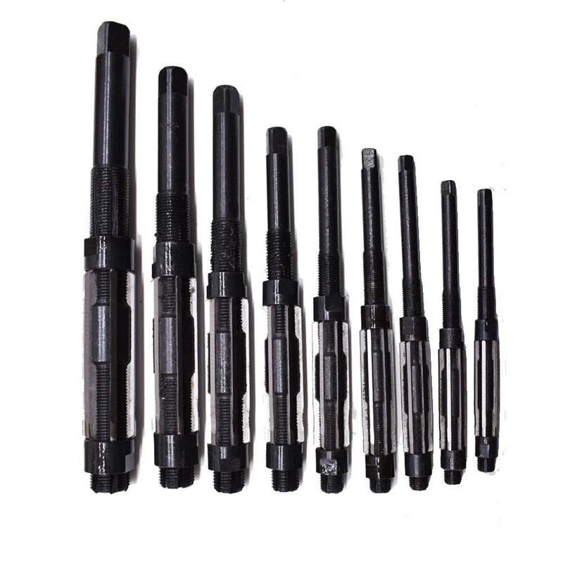 DURAFORCE 9 pcs Adjustable Hand Reamers H4-H12,11.75-29.5mm Set PREMIUM QUALITY