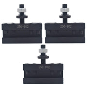 DURAFORCE 5Pcs 6-12"AXA 2# Quick Change Tool Post Boring Turning Holder 250-102