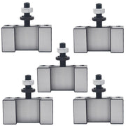 DURAFORCE 5Pcs 6-12"AXA 2# Quick Change Tool Post Boring Turning Holder 250-102
