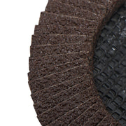 DURAFORCE 100 Pcs Premium Zirconia Grinding Flap Disc 4-1/2" × 7/8" Flap Disc 40 Grit Grey
