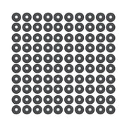 DURAFORCE 100 Pcs Premium Zirconia Grinding Flap Disc 4-1/2" × 7/8" Flap Disc 40 Grit Grey