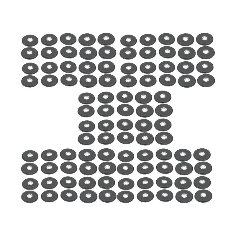 DURAFORCE 100 Pcs Premium Zirconia Grinding Flap Disc 4-1/2" × 7/8" Flap Disc 40 Grit Grey