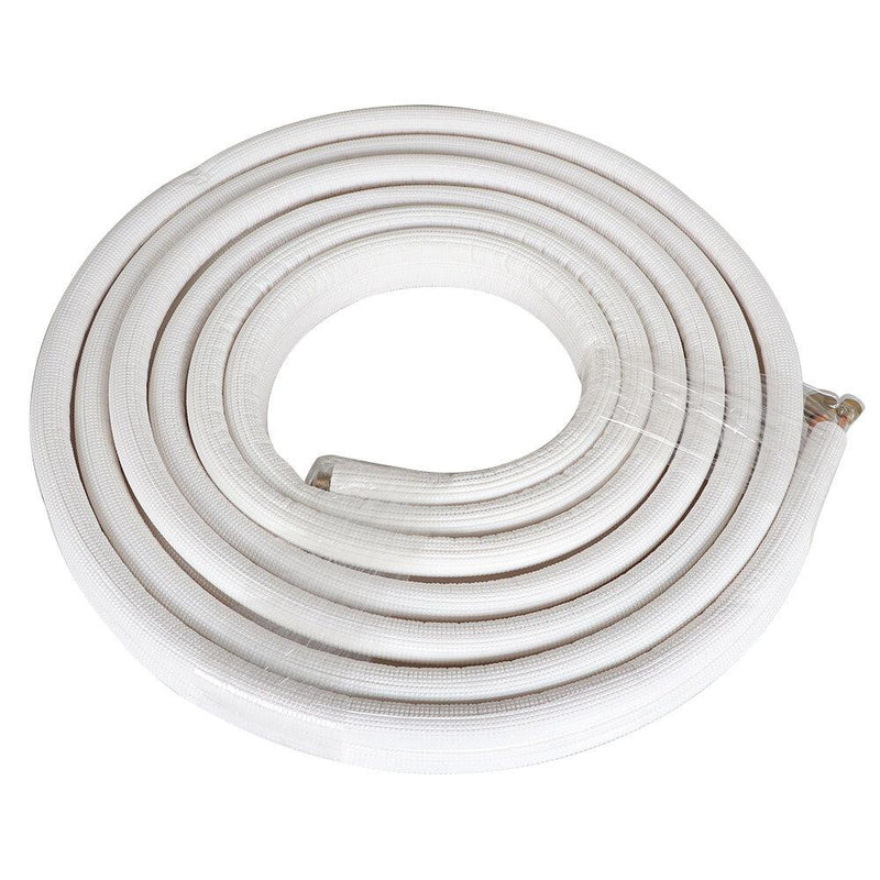 DURAFORCE 25 Feet 1/4"-1/2" Dia. Cooling Connection Pipe For Mini Split Heat Pump Systems
