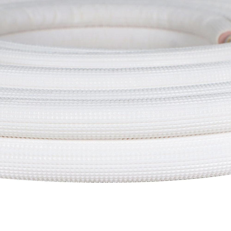 DURAFORCE 25 Feet 1/4"-1/2" Dia. Cooling Connection Pipe For Mini Split Heat Pump Systems