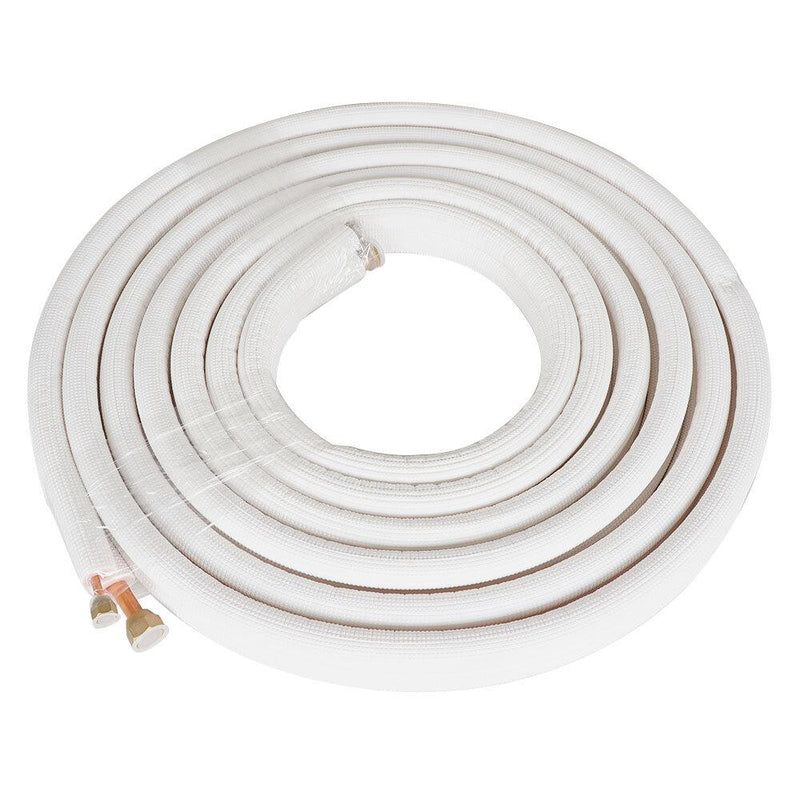 DURAFORCE 25 Feet 1/4"-1/2" Dia. Cooling Connection Pipe For Mini Split Heat Pump Systems