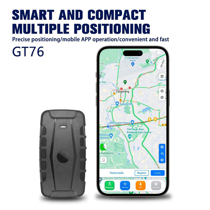 DURAFORCE 4G Real-Time GPS Tracker 6000mAH Robust & Splash Proof W/ Strong Built-in Magnet