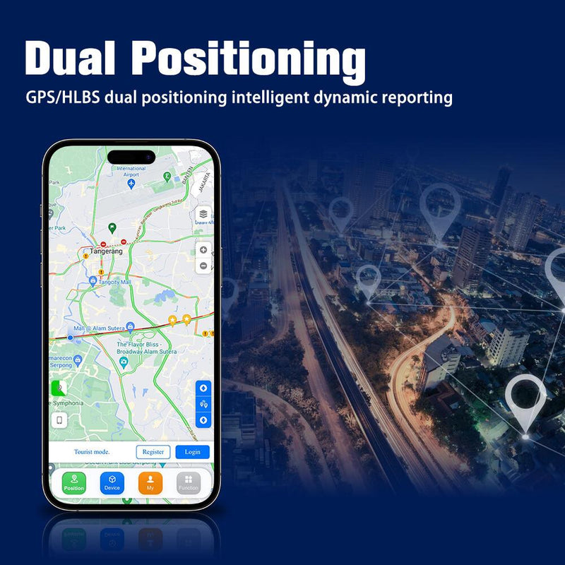 DURAFORCE 4G Real-Time GPS Tracker 6000mAH Robust & Splash Proof W/ Strong Built-in Magnet
