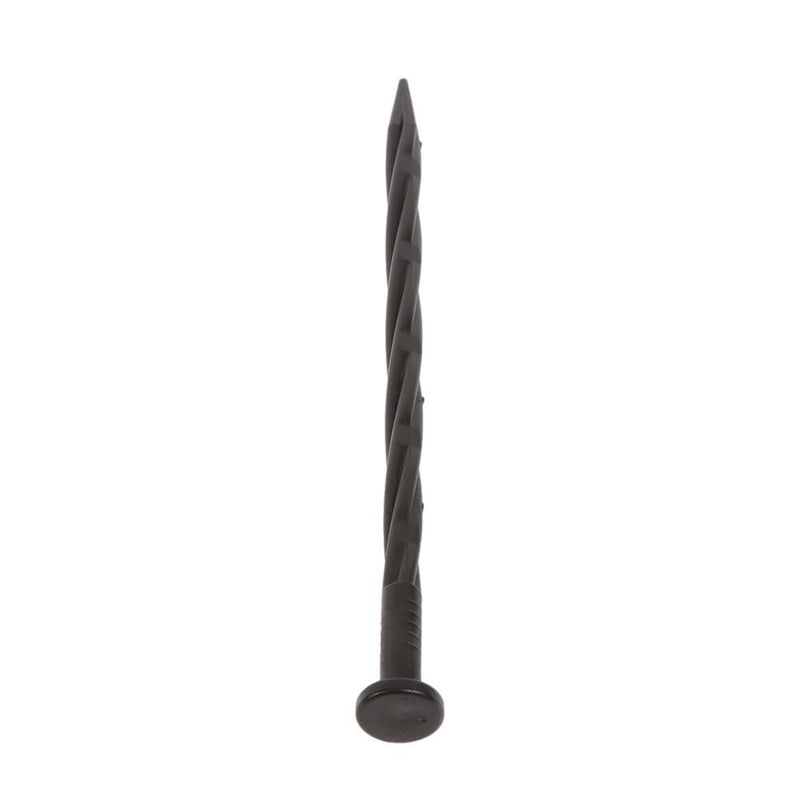 DURAFORCE 300 Pcs Plastic Spikes 8 Inch Landscape Edging Anchoring Garden Stakes Lawn Yard