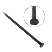DURAFORCE 300 Pcs Plastic Spikes 8 Inch Landscape Edging Anchoring Garden Stakes Lawn Yard