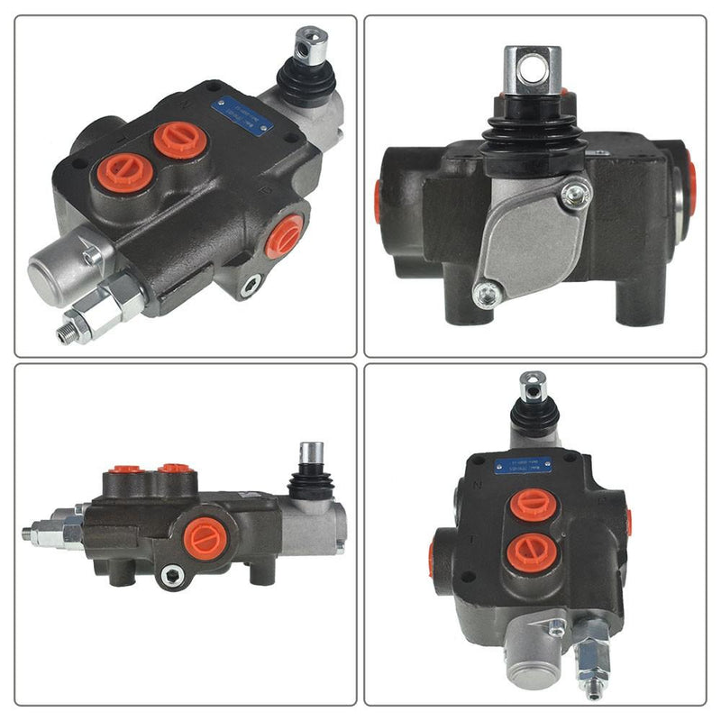 DURAFORCE 1 Spool 21GPM Hydraulic Directional Control Valve Motors Spool Double Acting
