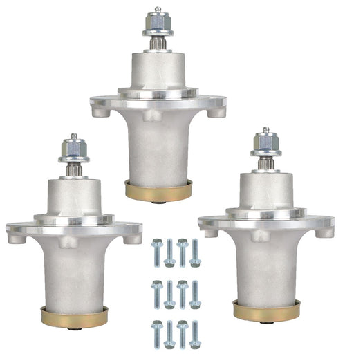 DURAFORCE 3 pcs Spindle Assembly 48" For Husqvarna 539112170 11217 YT48XLS YT48LS YT48DXLS
