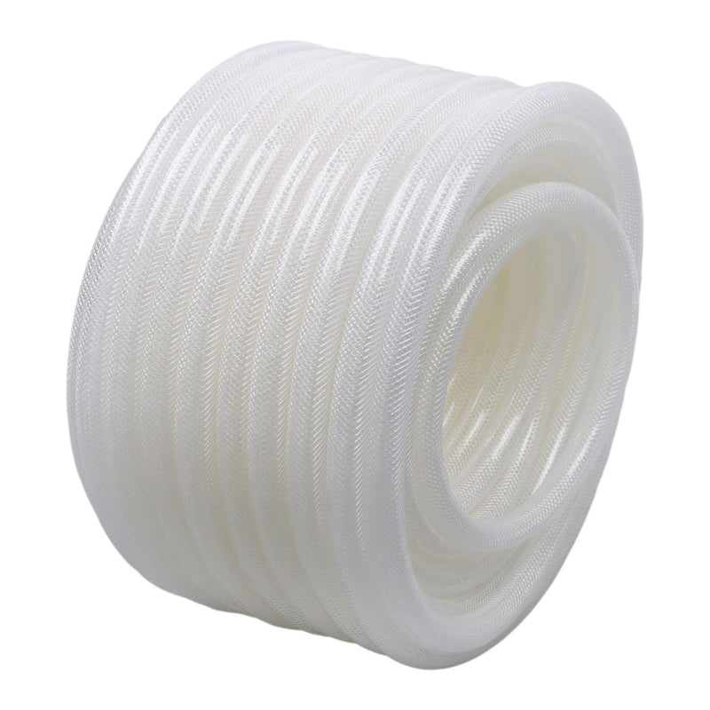 DURAFORCE 1/2" ID 3/4" OD 100ft Flexible PVC Hose, Heavy Duty Reinforced Braided