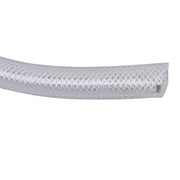 DURAFORCE 1/2" ID 3/4" OD 100ft Flexible PVC Hose, Heavy Duty Reinforced Braided