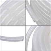 DURAFORCE 1/2" ID 3/4" OD 100ft Flexible PVC Hose, Heavy Duty Reinforced Braided