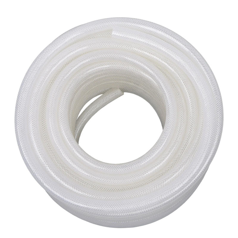 DURAFORCE 1/2" ID 3/4" OD 100ft Flexible PVC Hose, Heavy Duty Reinforced Braided