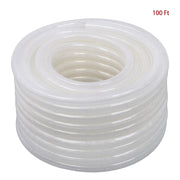 DURAFORCE 1/2" ID 3/4" OD 100ft Flexible PVC Hose, Heavy Duty Reinforced Braided