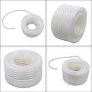 DURAFORCE 1/2" ID 3/4" OD 100ft Flexible PVC Hose, Heavy Duty Reinforced Braided