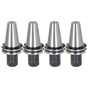 DURAFORCE 4 pc CAT40-ER20 Collet Chuck 2.76" Gage Length Runout Chucks Tool Holder
