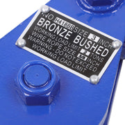 DURAFORCE 2 ton Snatch Block with Hook(2 Pack) 3" Sheave 3/8 Inch Wire Rope Snatch Pulley