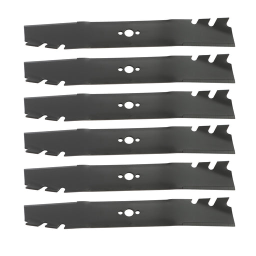 DURAFORCE 6 Pack 14420 Blades For Toro 120-9500-03 For Exmark 116-6358-03 ECS180CKA30000