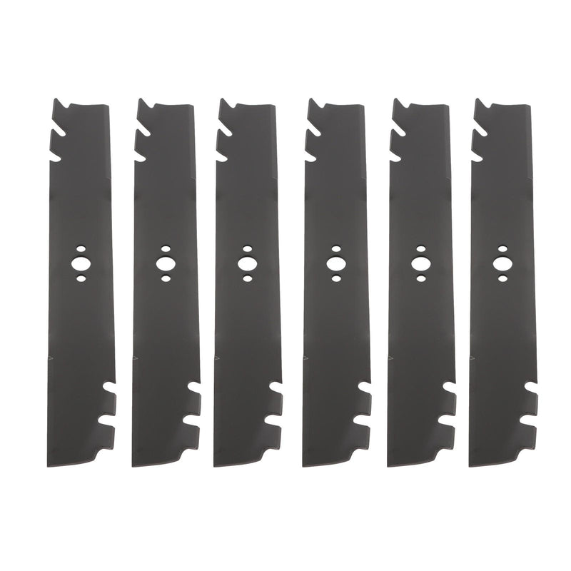 DURAFORCE 6 Pack 14420 Blades For Toro 120-9500-03 For Exmark 116-6358-03 ECS180CKA30000