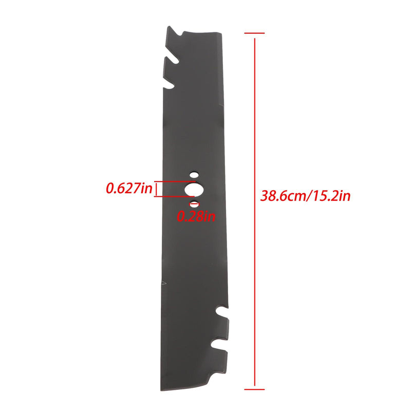 DURAFORCE 6 Pack 14420 Blades For Toro 120-9500-03 For Exmark 116-6358-03 ECS180CKA30000