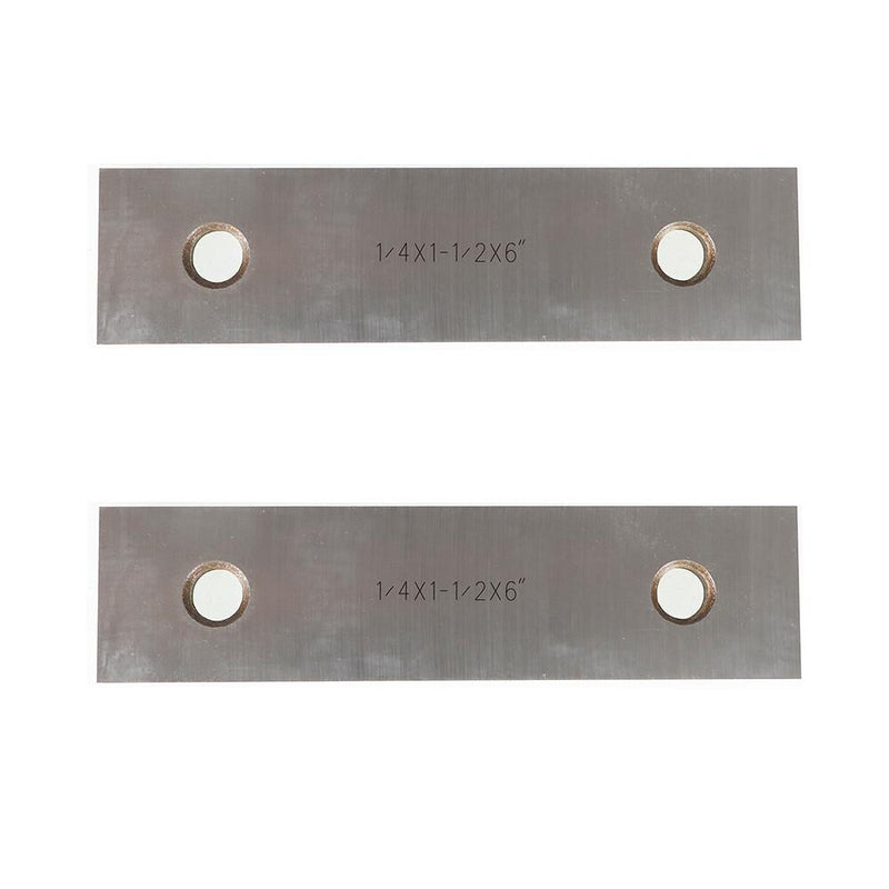 DURAFORCE Steel Parallel Set 9 pairs 1/4 inch Thick 6 inch Long 0.0002-inch Precision