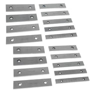 DURAFORCE Steel Parallel Set 9 pairs 1/4 inch Thick 6 inch Long 0.0002-inch Precision