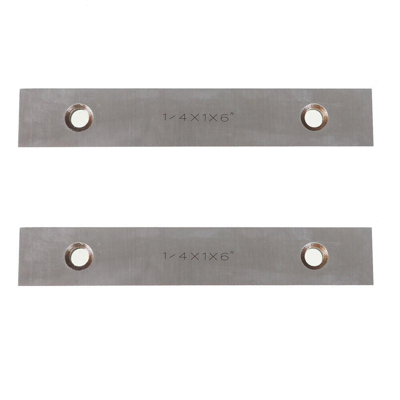 DURAFORCE Steel Parallel Set 9 pairs 1/4 inch Thick 6 inch Long 0.0002-inch Precision