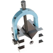 DURAFORCE Multi-Use 2-3/8"x2-3/4"x2" V-Block and Clamp Set Hardened Steel Precision 2 Pack
