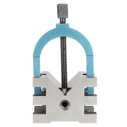 DURAFORCE Multi-Use 2-3/8"x2-3/4"x2" V-Block and Clamp Set Hardened Steel Precision 2 Pack
