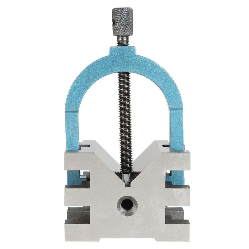 DURAFORCE Multi-Use 2-3/8"x2-3/4"x2" V-Block and Clamp Set Hardened Steel Precision 2 Pack