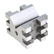 DURAFORCE Multi-Use 2-3/8"x2-3/4"x2" V-Block and Clamp Set Hardened Steel Precision 2 Pack