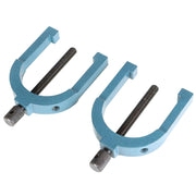 DURAFORCE Multi-Use 2-3/8"x2-3/4"x2" V-Block and Clamp Set Hardened Steel Precision 2 Pack