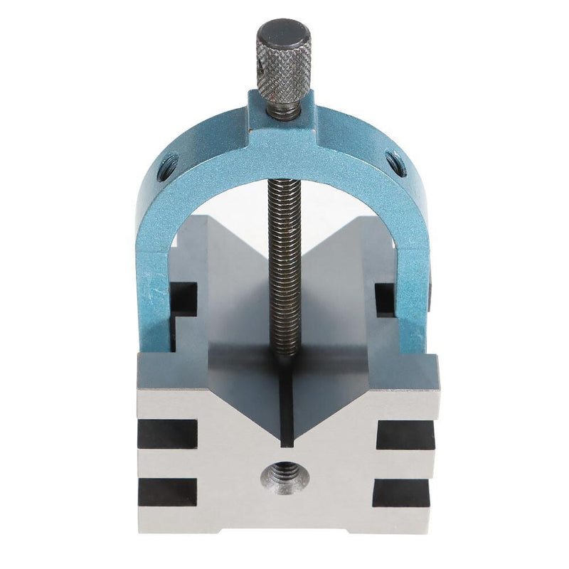 DURAFORCE Multi-Use 2-3/8"x2-3/4"x2" V-Block and Clamp Set Hardened Steel Precision 2 Pack