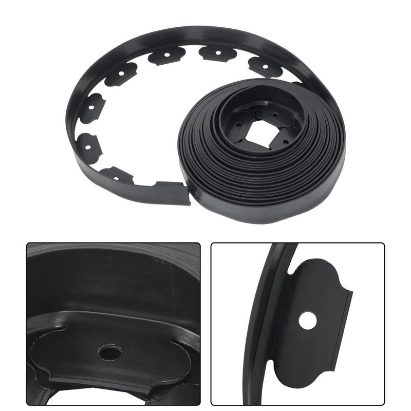 DURAFORCE 40FT 1.7" Garden Landscape Edging No Dig Lawn Edging Border With 16 8-In Spikes