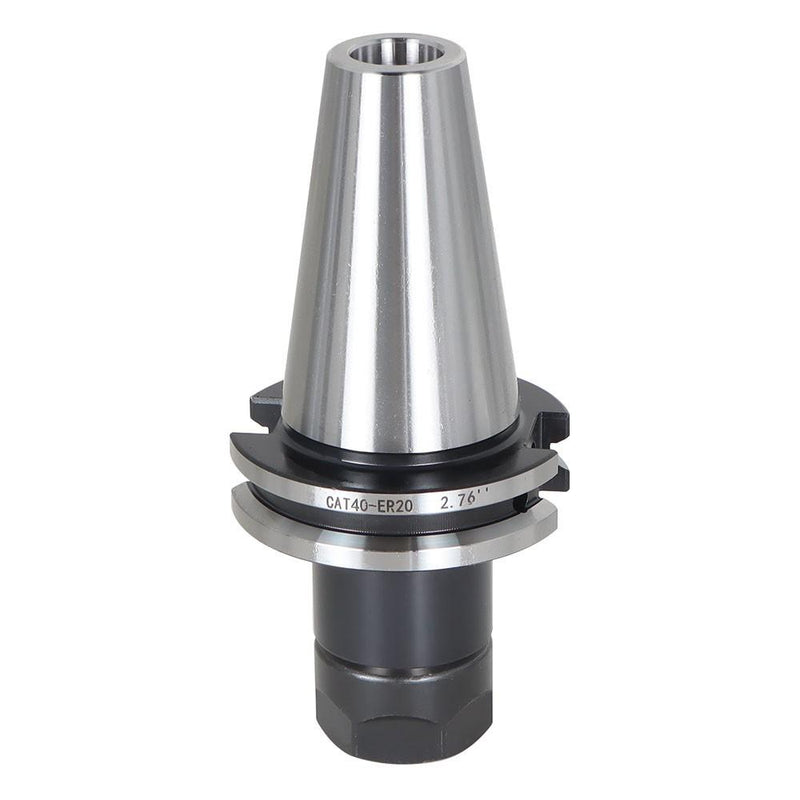 DURAFORCE 4 pcs CAT40-ER20 Collet Chuck 2.76" Gage Length Runout Chucks Tool Holder