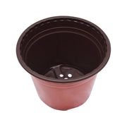 DURAFORCE 200 Pack 20.5x18x15cm Plastic Plant Flower Pots Nursery Seedlings Growing Pot