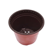 DURAFORCE 200 Pack 20.5x18x15cm Plastic Plant Flower Pots Nursery Seedlings Growing Pot