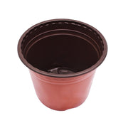 DURAFORCE 200 Pack 20.5x18x15cm Plastic Plant Flower Pots Nursery Seedlings Growing Pot