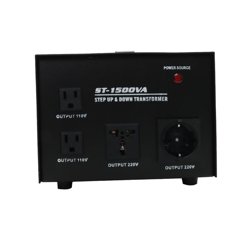DURAFORCE 110V To 220V Voltage Step Up/Down Power Converter Transformer Heavy Duty 1500W