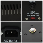 DURAFORCE 110V To 220V Voltage Step Up/Down Power Converter Transformer Heavy Duty 1500W