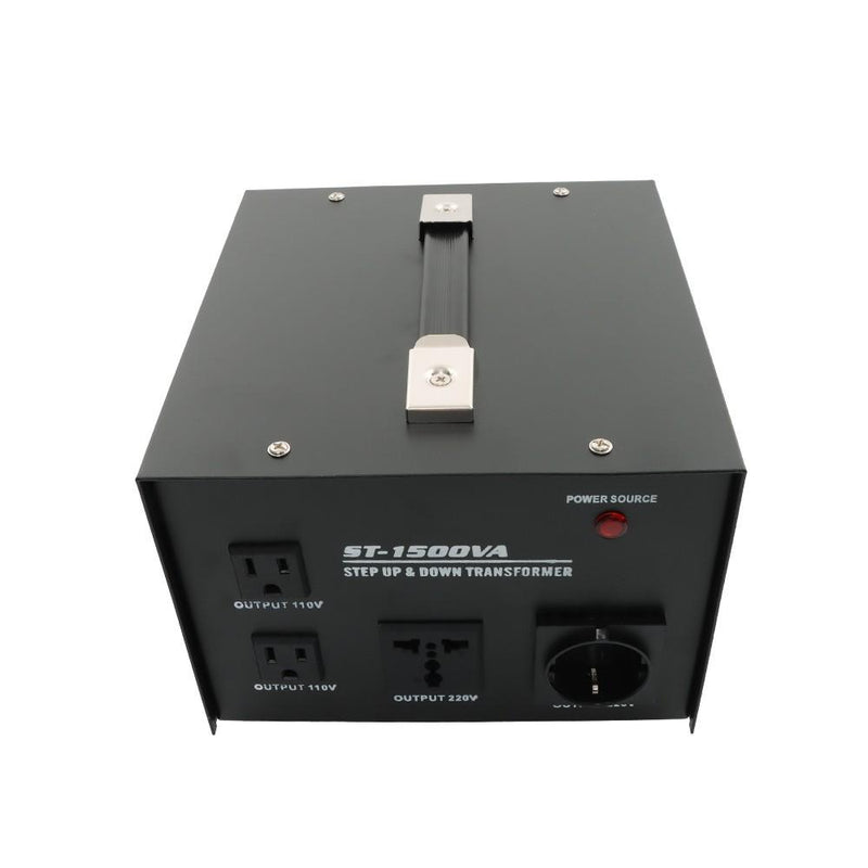 DURAFORCE 110V To 220V Voltage Step Up/Down Power Converter Transformer Heavy Duty 1500W