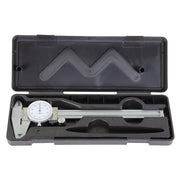 DURAFORCE 3 Pack Stainless Steel Dial Caliper Shockproof Of Gauge 0.001" Accuracy 6 Inch