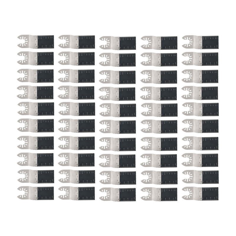 DURAFORCE 50-Piece Oscillating Saw Blades Bi-Metal Multitool Blades for Wood and Plastic