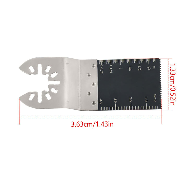 DURAFORCE 50-Piece Oscillating Saw Blades Bi-Metal Multitool Blades for Wood and Plastic