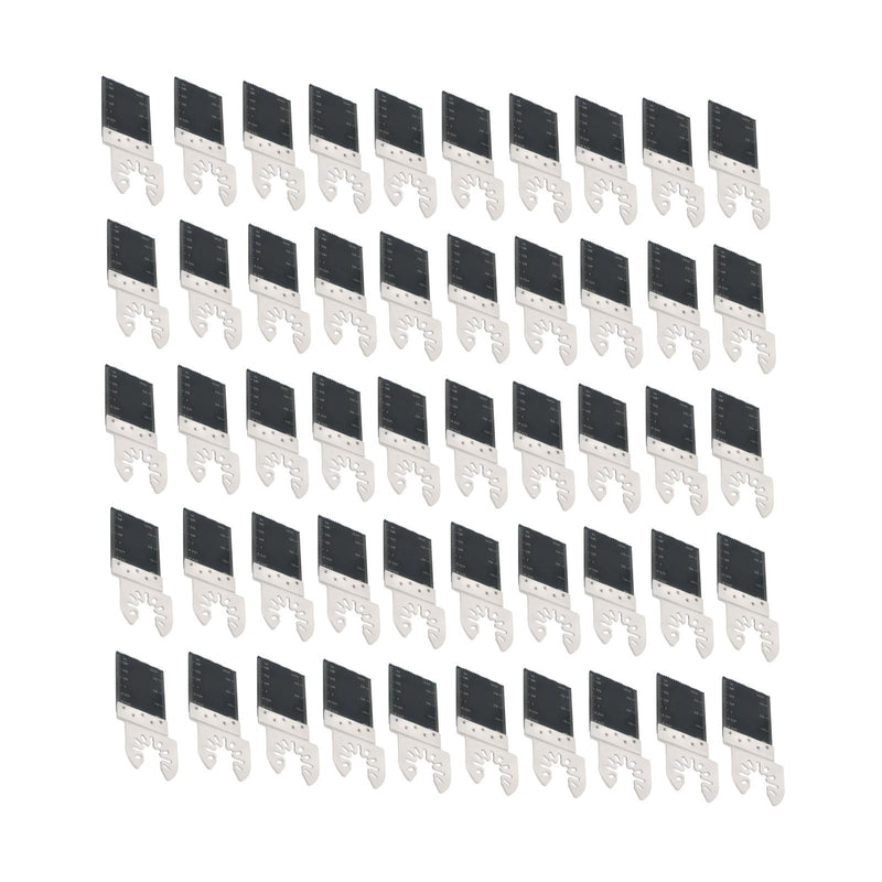 DURAFORCE 50-Piece Oscillating Saw Blades Bi-Metal Multitool Blades for Wood and Plastic