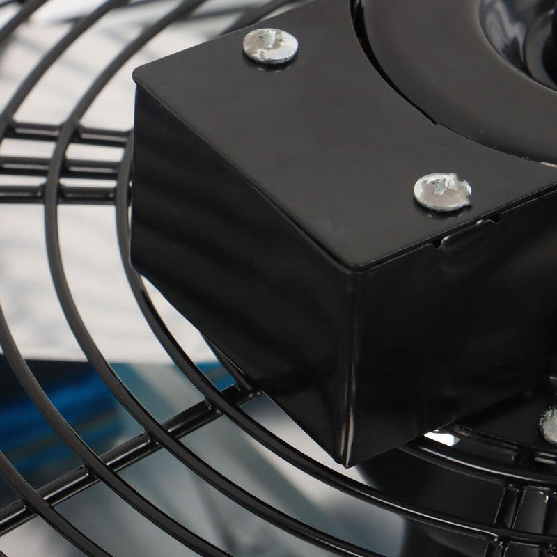 DURAFORCE Aluminum 12" Wall Mounted Shutter Exhaust Fan High Speed With Controller 1620RPM