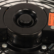 DURAFORCE Aluminum 12" Wall Mounted Shutter Exhaust Fan High Speed With Controller 1620RPM